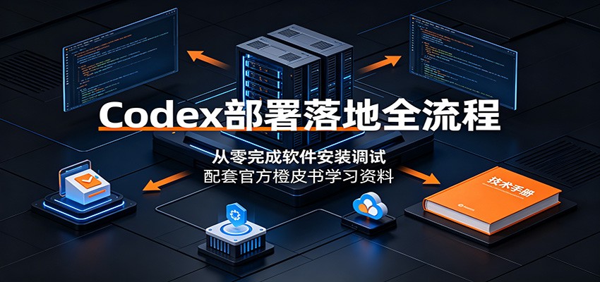 Codex部署落地全流程：从零完成软件安装调试，配套官方橙皮书学习资料-小创项目网